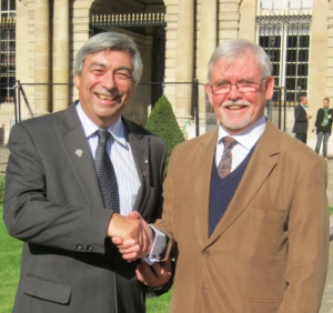 Denis Racine, coprésident, Québec et Gilbert Pilleul, coprésident, France Denis Racine, coprésident, Québec et Gilbert Pilleul, coprésident, France