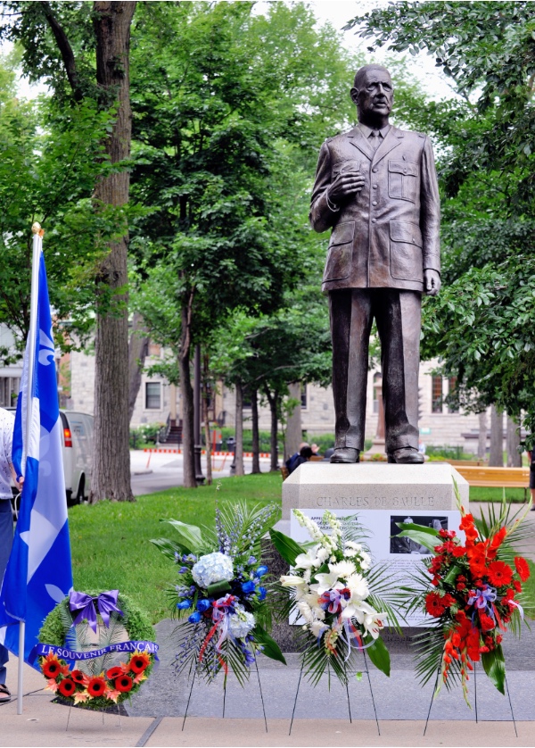 Commémoration du 80e anniversaire de l'Appel radiophonique du général de Gaulle aux Canadiens français, le 1er août 1940.