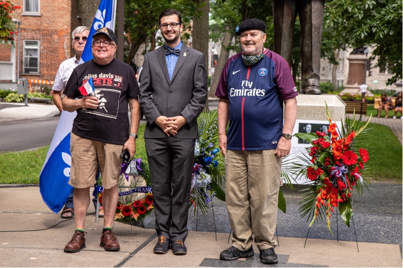 Société historique de Québec, M. Raymond Bilodeau, M. Alex Tremblay-Lamarche, M. Gérald Gobeil.