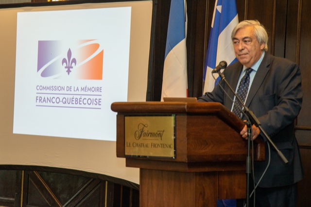 Le coprésident Denis Racine, ouverture du colloque