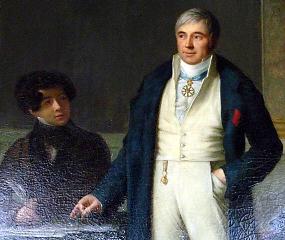 Alexis de Tocqueville et son père