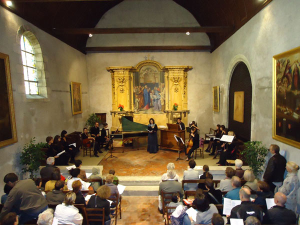 Concertation à la chapelle