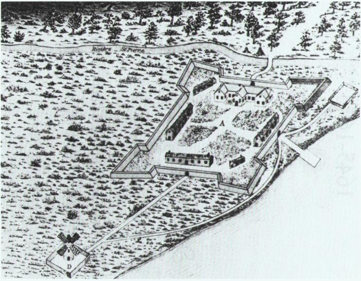 Fort Ville-Marie, Montréal, 1645