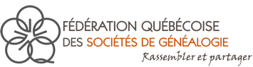 Fédération québécoise des sociétés de généalogie, rassembler et partager.